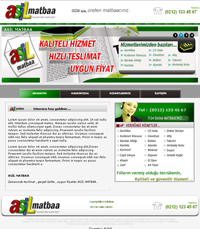 Matbaa web sitesi